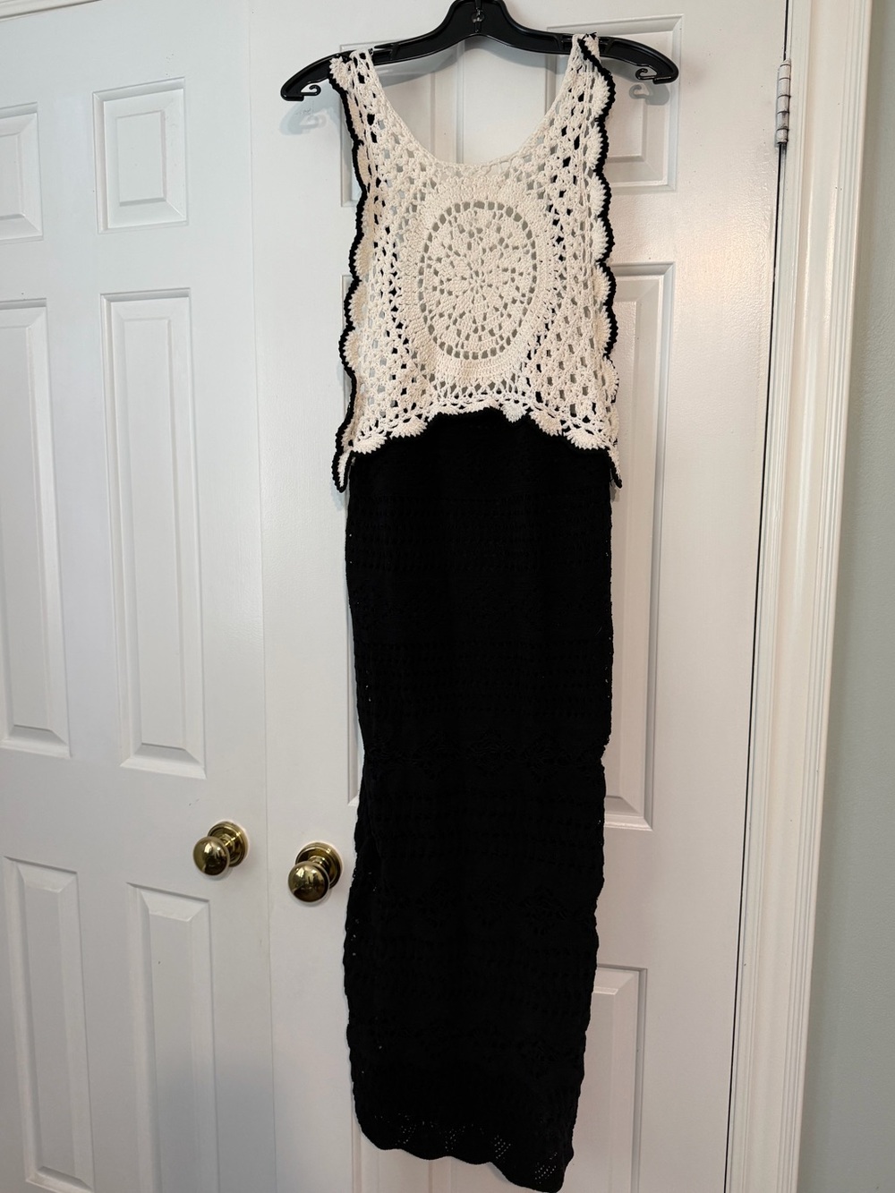 Zara Crochet Halter Dress - Picture 8 of 10